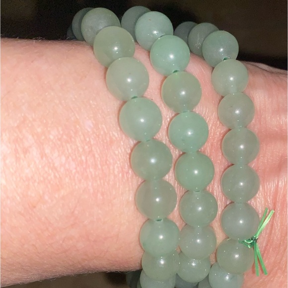 Green Aventurine-AAA+ Grade Real Green Aventurine Crystal bracelets - Picture 3 of 5